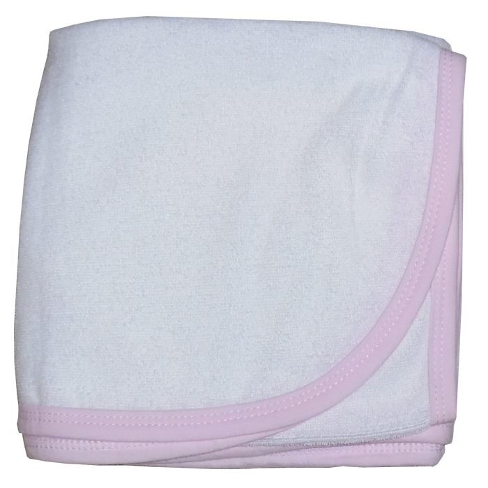 Pink Infant Hooded Bath TOWEL Bulk