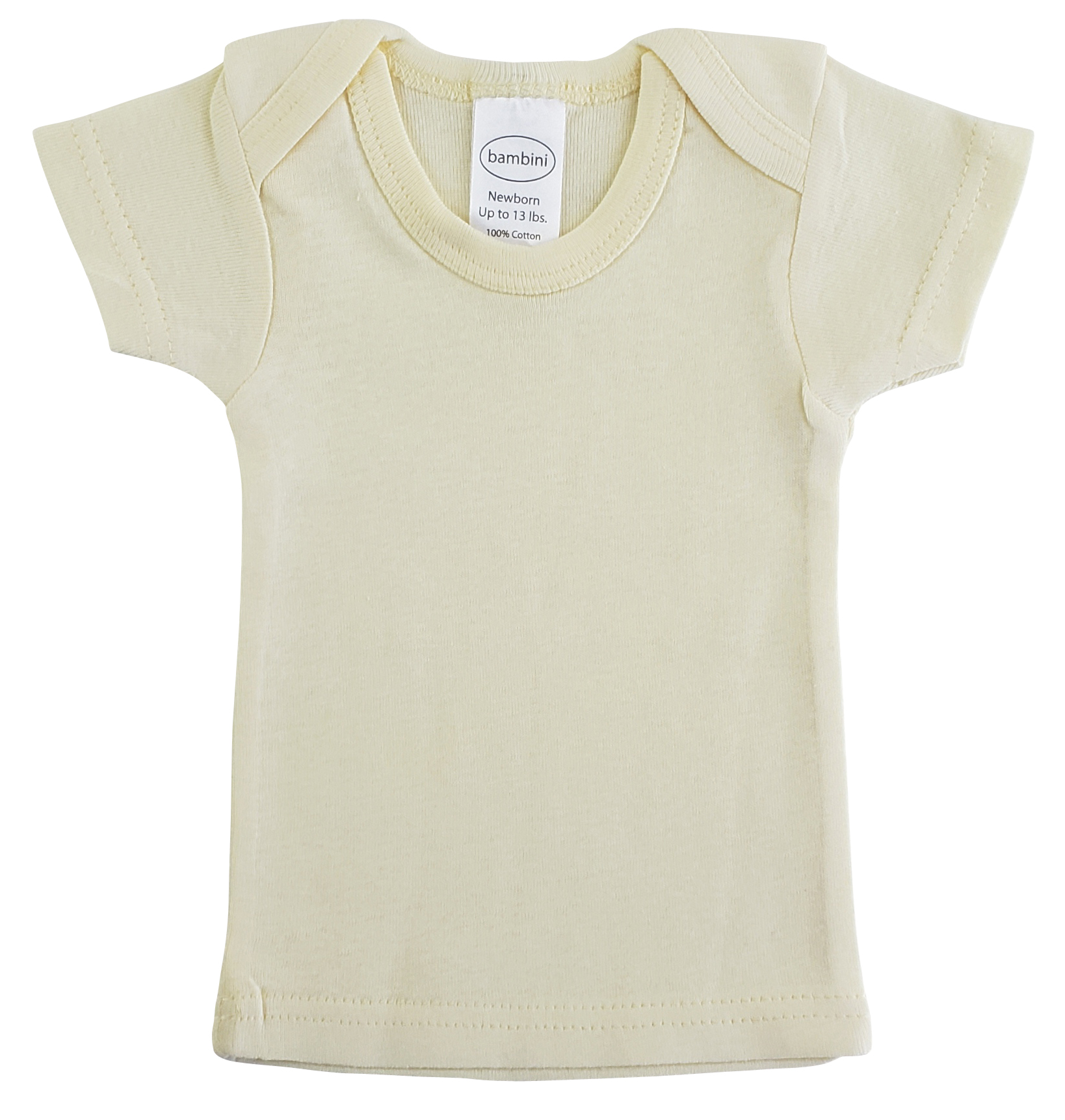 Yellow Short Sleeve Lap Tee