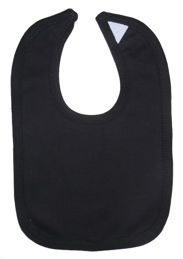 BLACK Interlock Bib