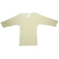 Rib Knit Yellow Long Sleeve Lap T-Shirt - 053B Rib Knit Yellow Long Sleeve Lap T-Shirt - 053B