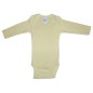 Rib Knit Yellow Long Sleeve Onezie - 102B Rib Knit Yellow Long Sleeve Onezie - 102B