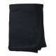 Interlock Black Receiving Blanket