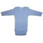 Rib Knit Blue Long Sleeve Onezie - 100B Rib Knit Blue Long Sleeve Onezie - 100B