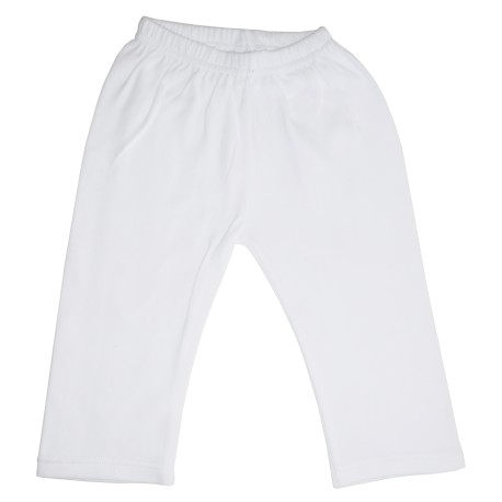 White Interlock Sweat Pants - 418W White Interlock Sweat Pants - 418W