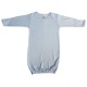 White Interlock Infant Gown - 913