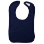 Navy Blue Interlock Bib Navy Blue Interlock Bib
