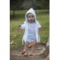 White Terry Hooded Bath Robe - 960W White Terry Hooded Bath Robe - 960W