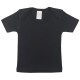Interlock Black Short Sleeve Lap T-Shirt - 0550BL