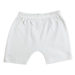 Interlock White Shorts - 414W