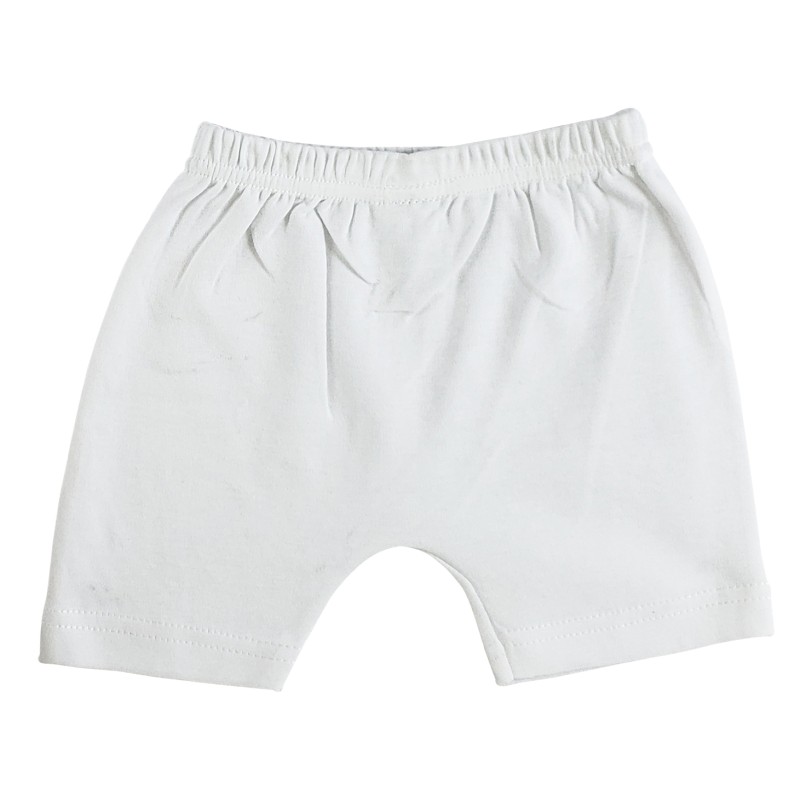 Interlock White Shorts