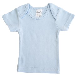 Interlock Blue Short Sleeve Lap T-Shirt - 0560B