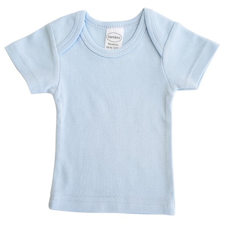 Interlock Blue Short Sleeve Lap T-Shirt - 0560B