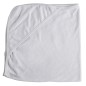 Cotton Terry Blue Trim Hooded Bath Towel - 021B W
