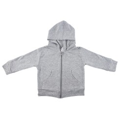 White Interlock Hooded Sweat Shirt - 417