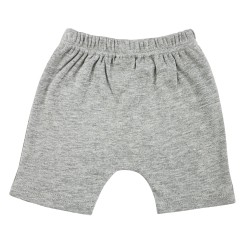 Interlock Heather Grey Shorts - 414G