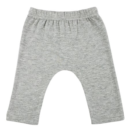 Interlock Heather Grey Long Pants - 416G Interlock Heather Grey Long Pants - 416G