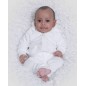 White Interlock Sweat Pants and Hoodie Set White Interlock Sweat Pants and Hoodie Set