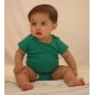 Green Interlock Short Sleeve Bodysuit Onezies