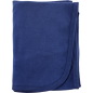 Interlock Navy Receiving Blanket