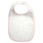 2-Ply Terry Pink Trim Bib - 1024P 2-Ply Terry Pink Trim Bib - 1024P